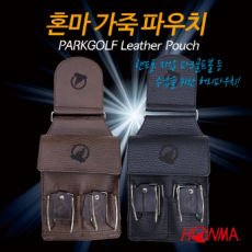 HONMA 혼마 파우치 레더 허리쌕 (PGO12103) 파우치 행거포함
