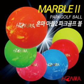 HONMA 혼마 파크골프 마블2 볼 (PGA2101) 3피스/형광